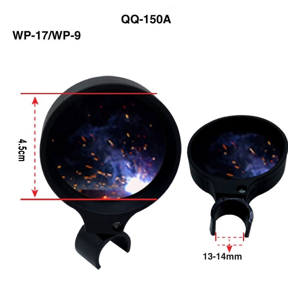 Tig Torch Mirror Welding Helmet Lens Filter Glass Qq-150 Wp18 Wp26 Wp-9/17/18/26